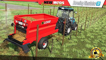 FS22 | SV3 (manure spreader for grapes and olives) - Farming Simulator 22 New Mods Review (2K 60Hz)