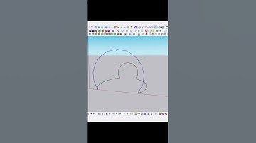 create complex model IN SKETCHUP / sketchup tutorial ADVANCE