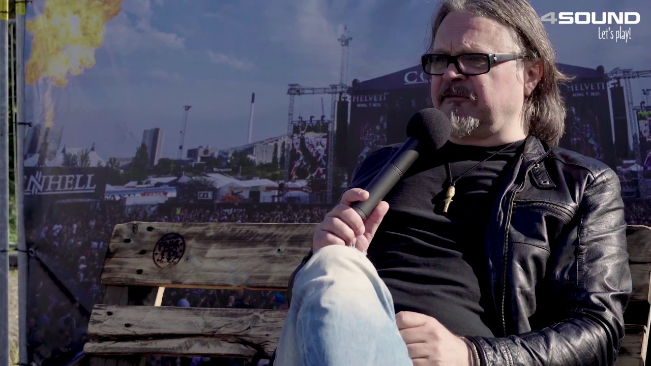 Mic Michaeli from Europe at Copenhell 2017