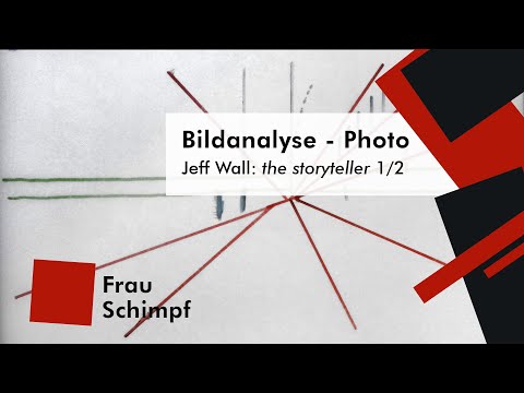 Bildanalyse einer Photographie: Jeff Wall "The Storyteller" (1/2)