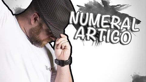 Qual a diferença entre um numeral é um artigo?