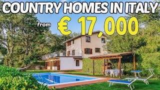 5 Italian Properties You Can Buy  for Less Than €20,000!- Cheap Houses in Italy
