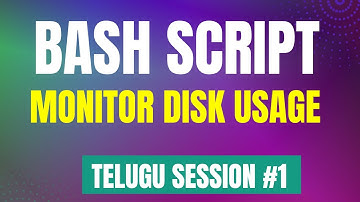Day 1 || Bash Script to Check Disk Space || kk ||
