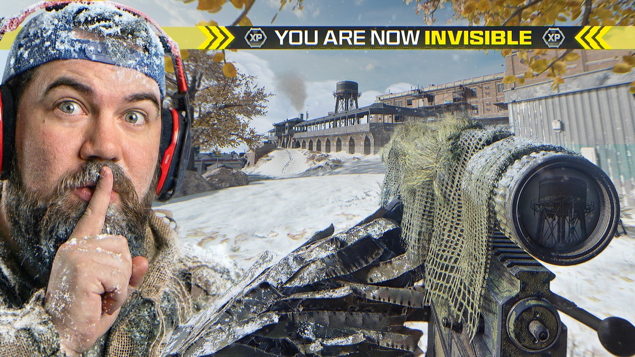 I Tried STEALTH CAMPING in Warzone!