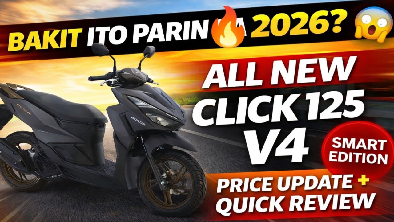 Sulit Pa Ba? Honda Click 125 V4 2026 | Price Update , Quick Review # ...
