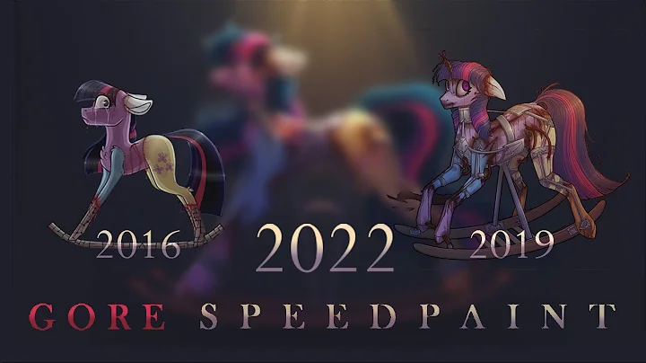 [GORE/13+] Rocking Horse Redraw (3.0) - MLP Speedpaint