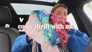 come thrift shopping with me