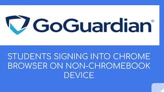 Students signing into Chrome Browser