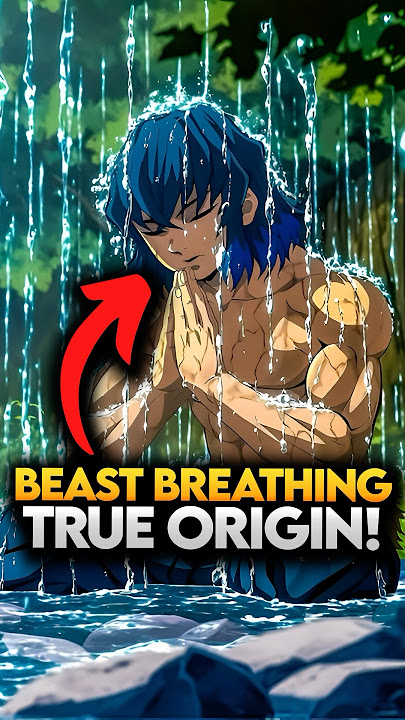How Did Inosuke Actually Developed his Beast Breathing? Demon Slayer Explained #demonslayer #shorts