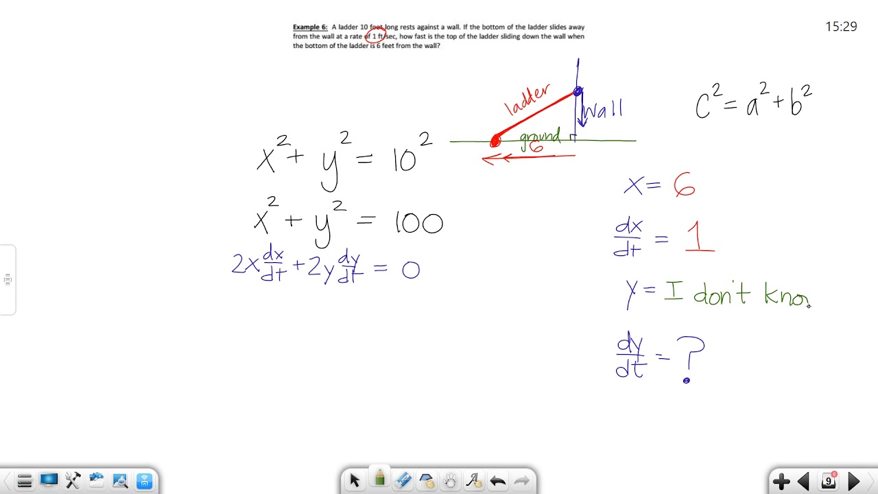 related rates part 4 - YouTube
