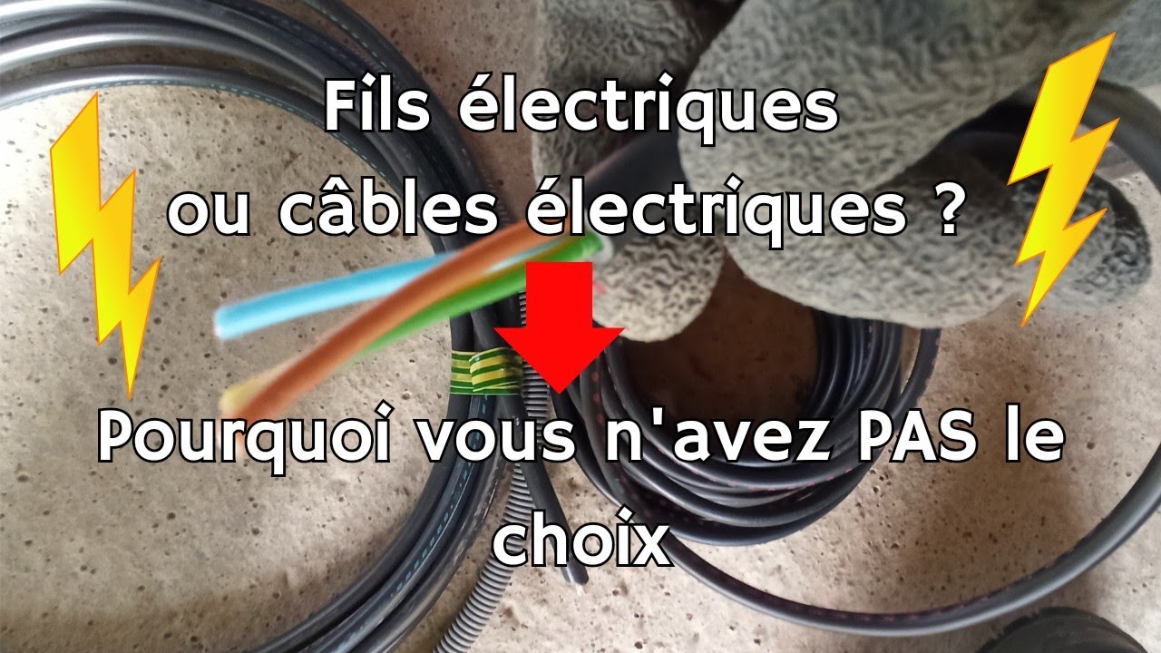 Comprendre les câbles et fils électriques, Électricité