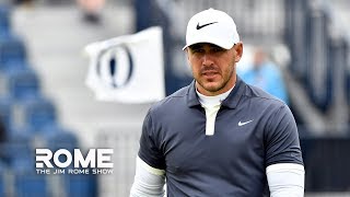 Brooks Koepka Doesn't Text Tiger Woods Back Ahead of The Open | The Jim Rome Show