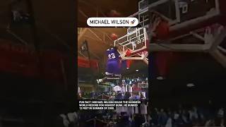 Michael Wilson NASTY Dunk in the 1996 College Slam Dunk. #dunk #nba