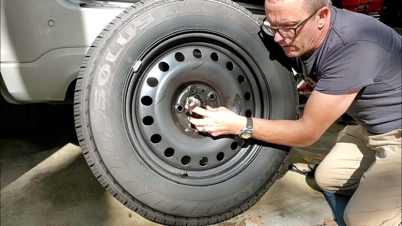 How to access get to remove install Spare Tire Dodge Durango SXT GT R/T