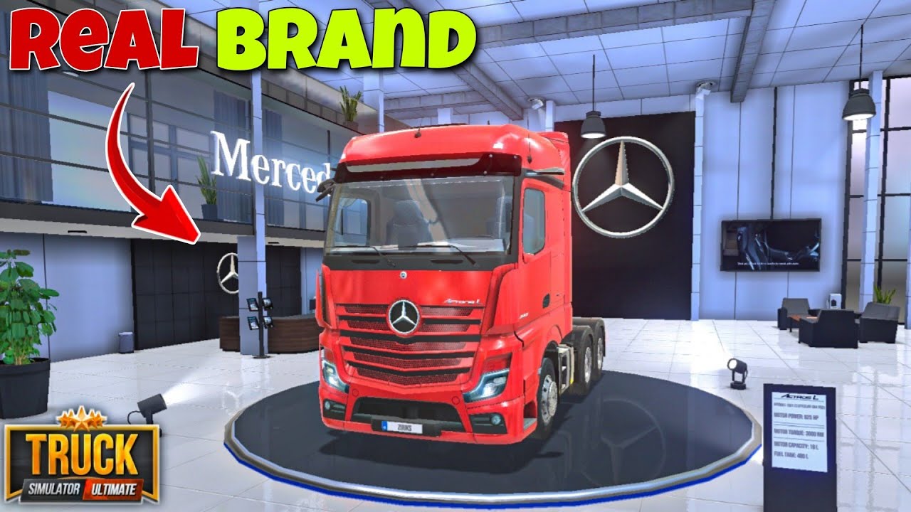 Truck Simulator: Ultimate - Mercedes-Benz Actros GamePlay 