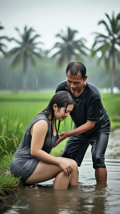 ASMR Rain in Bamboo Hut 🌧️ | Rain Sounds for Sleep | No Talking #nature #rainsound #relax #ai #rain