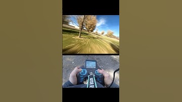 I got my FPV drone stuck in a tree 🌲 #fpv #fpvfreestyle #drone #fpvdrone #fall #funny #blooper