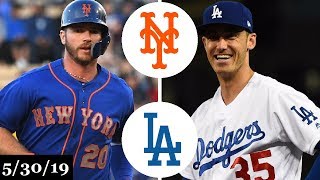 New York Mets vs Los Angeles Dodgers - Full Game Highlights | May 30, 2019 | 2019 MLB Season