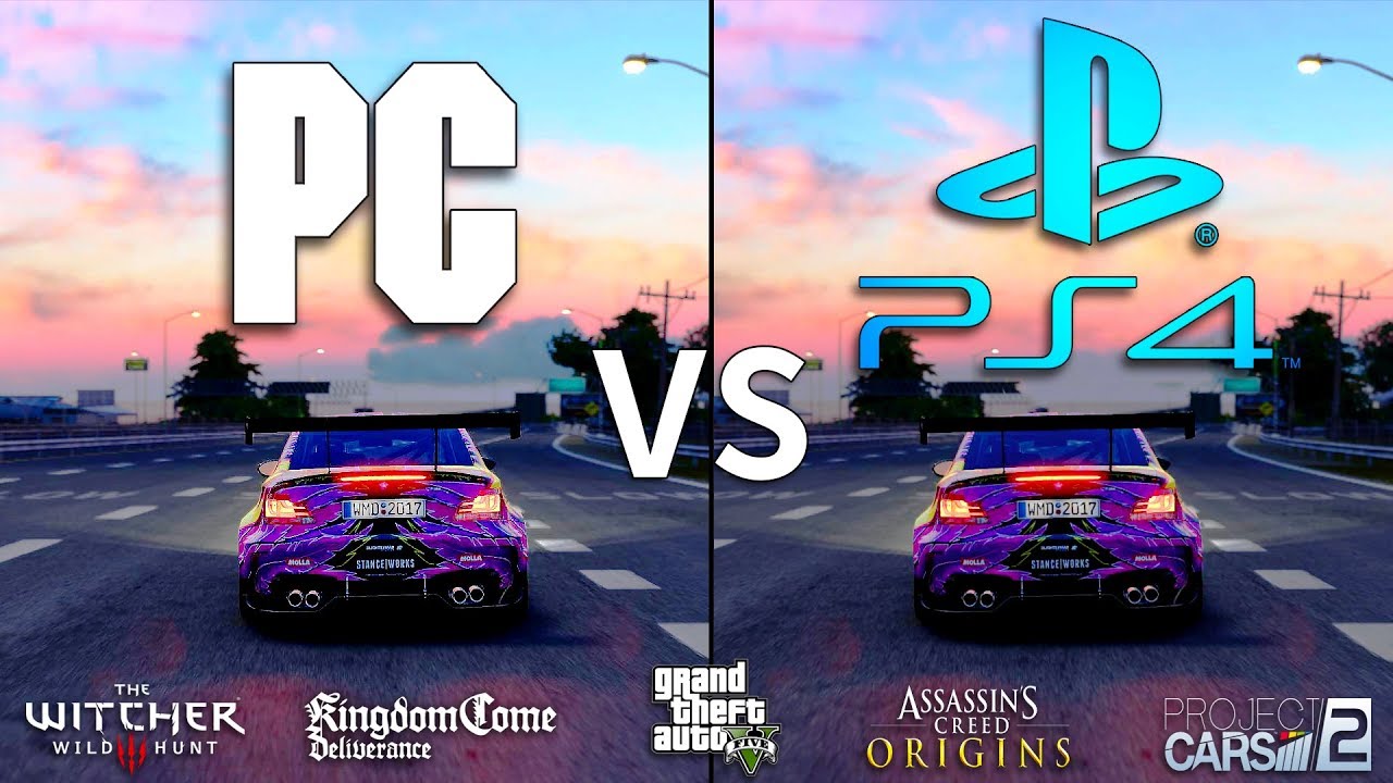 molester fængelsflugt partner PC vs PS4 Graphics Comparison - YouTube