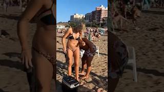 🇦🇷 Argentina Mar del Plata Beach
