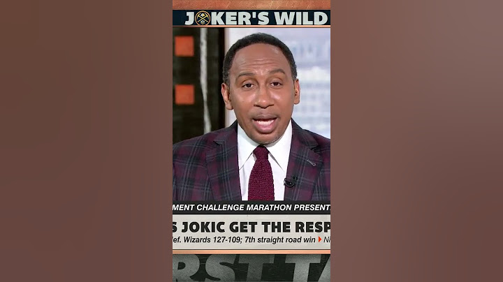 Stephen A. on Nikola Jokic: HE HAS NO HOPS! AND YOU STILL CAN'T STOP HIM 🐰🤣