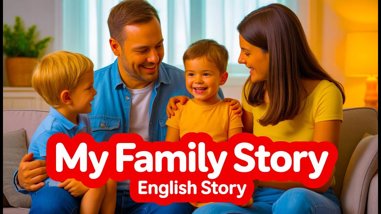 The Story of My Family | Learn English Through Story (Level 1) | Graded Reader