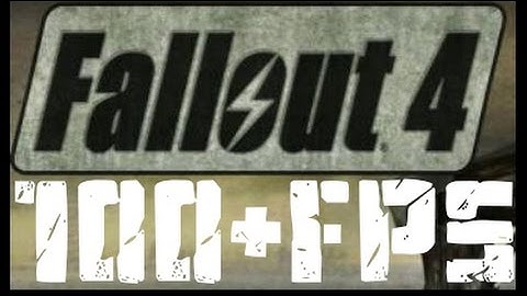 Fallout 4 | 60fps cap FIX | 100+FPS!