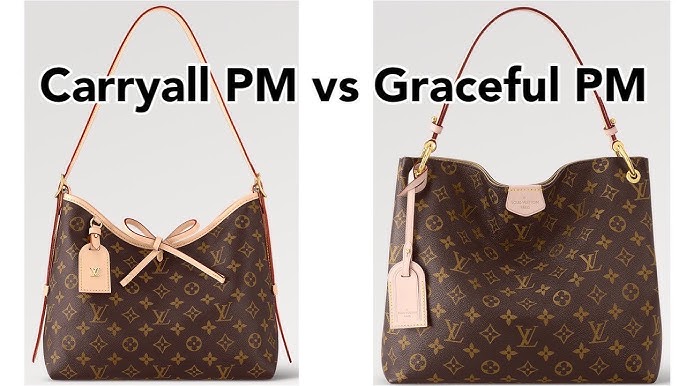 Louis Vuitton (lv) bag CarryAll MM, PM monogram canvas.Best handbag LV. 