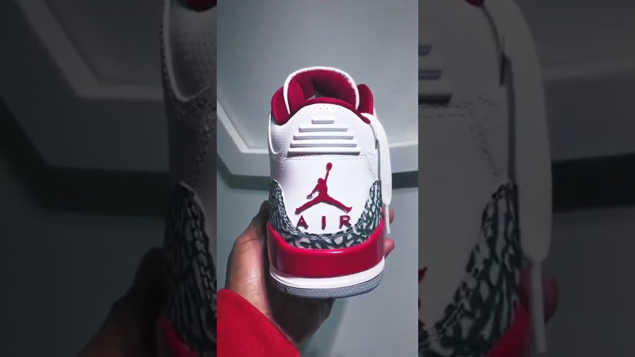 Jordan 3 Cardinal Red [Full Review Coming Soon]