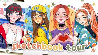 🌷 Sketchbook Tour 2022 - 2025 🌷