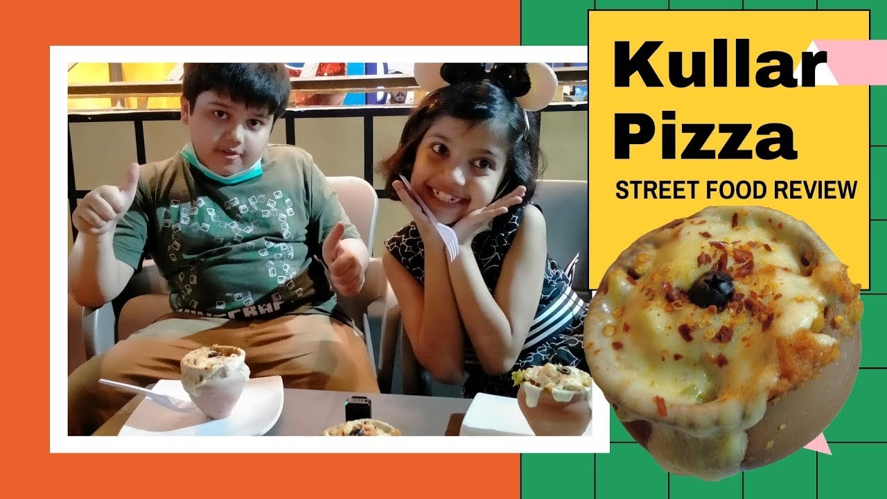 Delicious Snack Kullar Pizza or Matka Pizza Street Food Karachi