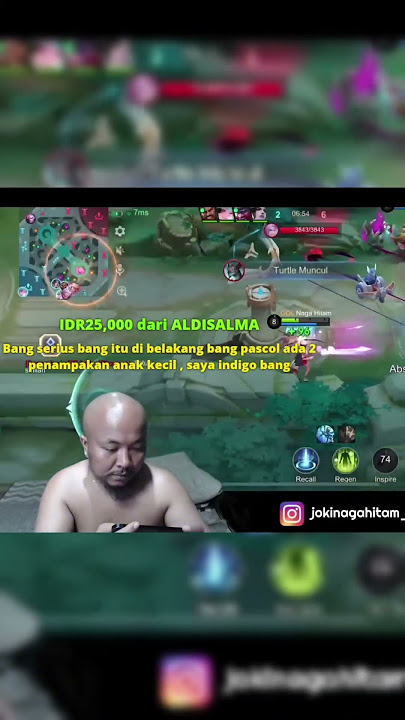 pascol ternyata orangnya penakut | MOBILE LEGENDS #mobilelegends #videoviral #funnyvideo #shorts