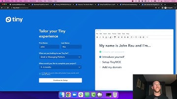 How to set up TinyMCE