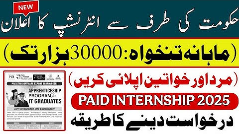 PSEB Paid Internships 2025 | Male & Female | How to Apply Online