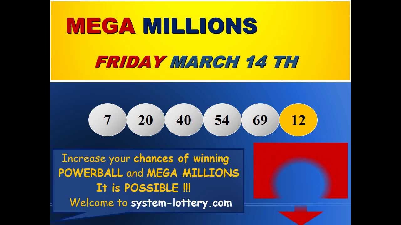 Mega Millions Drawing Results for Friday, March 14, 2014 YouTube