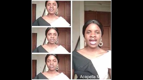 My first time using the Acapella app 😂