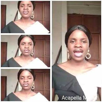 My first time using the Acapella app 😂