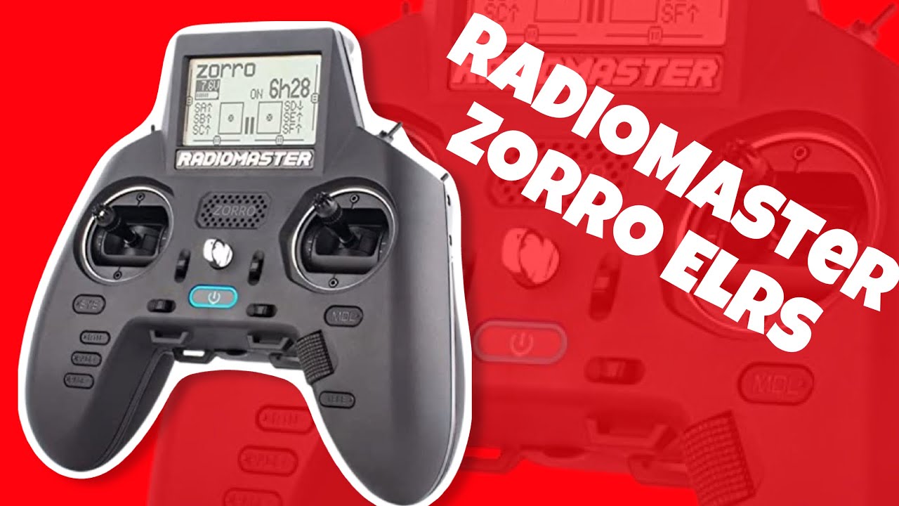 🔥RadioMaster Zorro ELRS Remote Control Best Transmitter for the