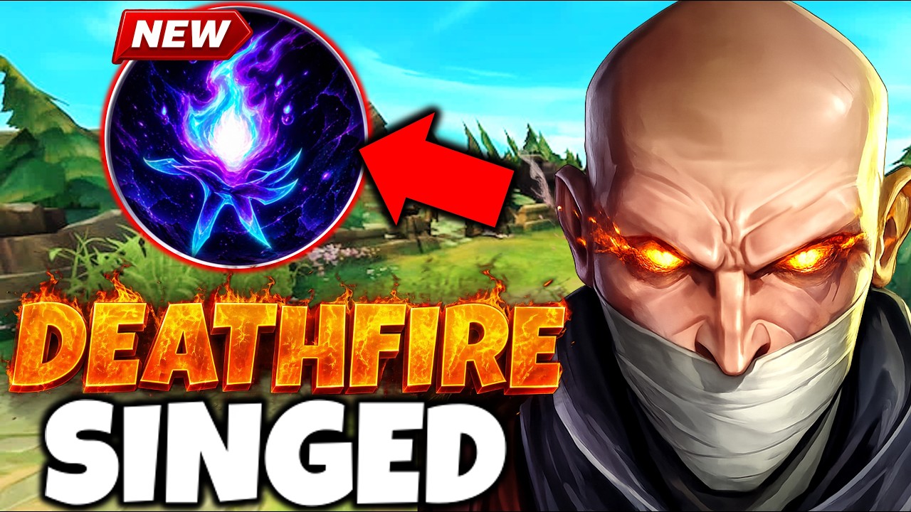 Deathfire Touch Rune WHY THE NEW DEATHFIRE TOUCH RUNE JUST BROKE SINGED FOREVER! (THIS IS ...
