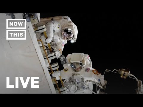 NASA Astronauts Go On Spacewalk to Upgrade the Space Station| NowThis