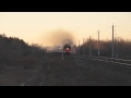 2ТЭ10УТ-0047 с поездом Москва - Орск