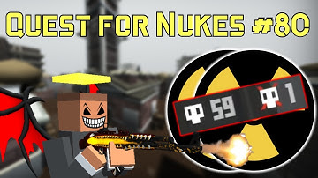 Krunker.io - Quest for Nukes #80! Double NUKE on Evacuation (Assault Rifle Gameplay)