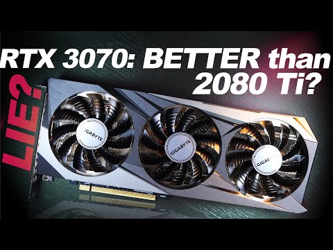 Is it REALLY FASTER than the RTX 2080 Ti? -- GIGABYTE RTX 3070 GAMING OC 8G