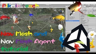 Unity Programming C#  - NavMesh & Agents with Pikmins