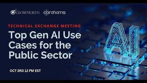 Top 10 AI Use Cases in the Public Sector | Generative AI for Government Transformation