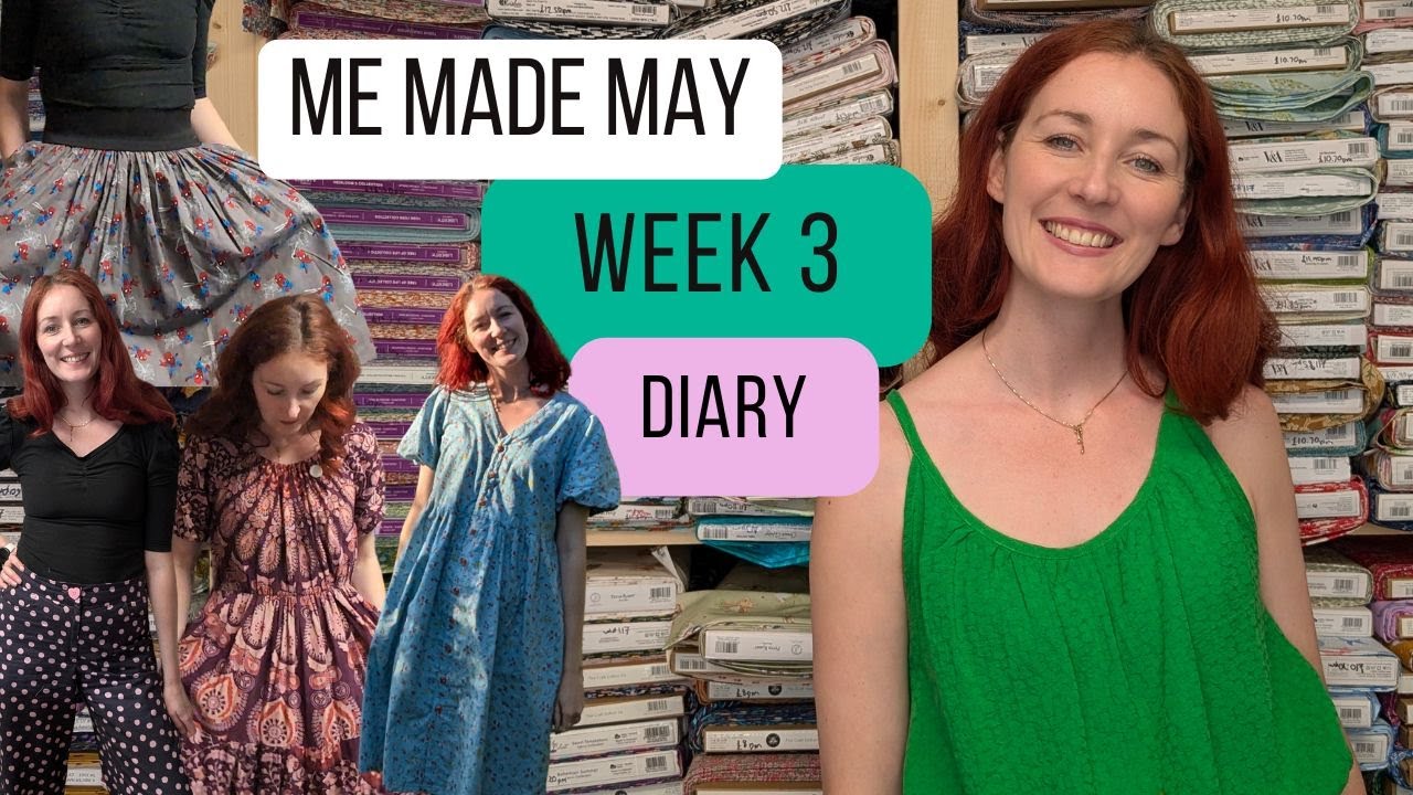 Me Made May Week 3 Diary | A Week of Handmade Outfits