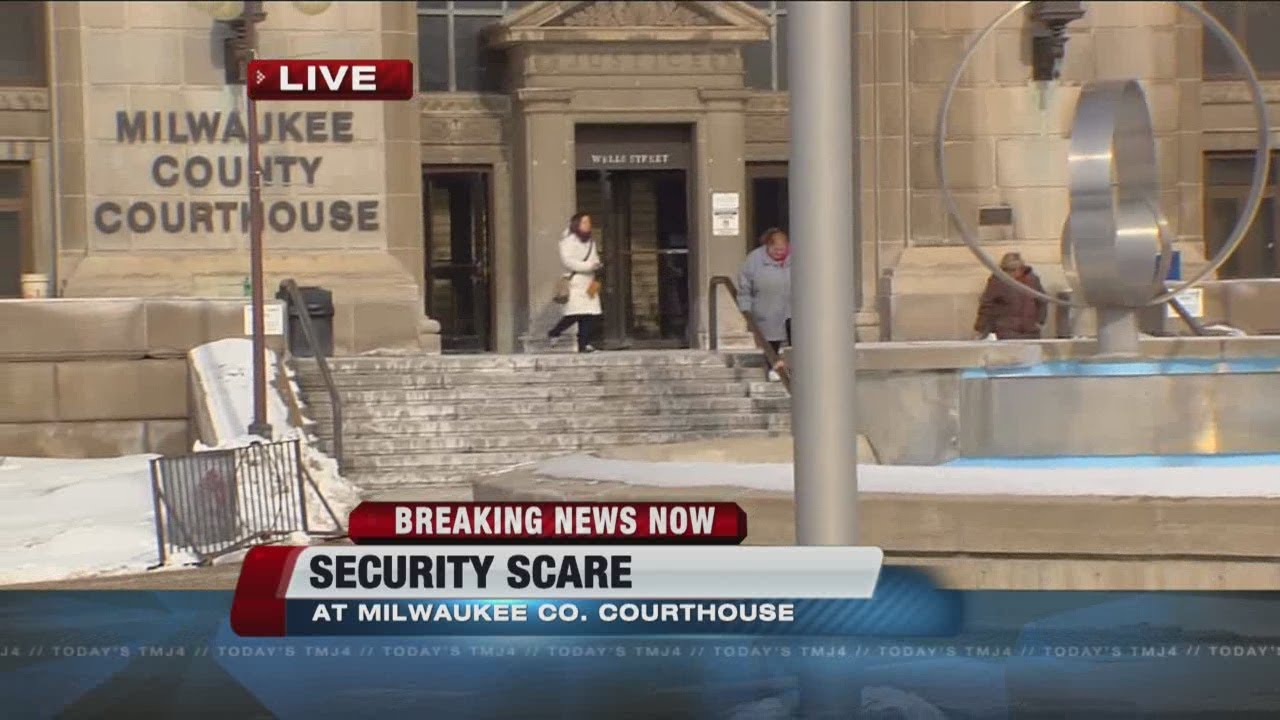 Deputies searching for man with gun near Milwaukee County Courthouse