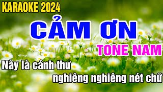 Cảm Ơn Karaoke Tone Nam Nhạc Sống gia huy beat