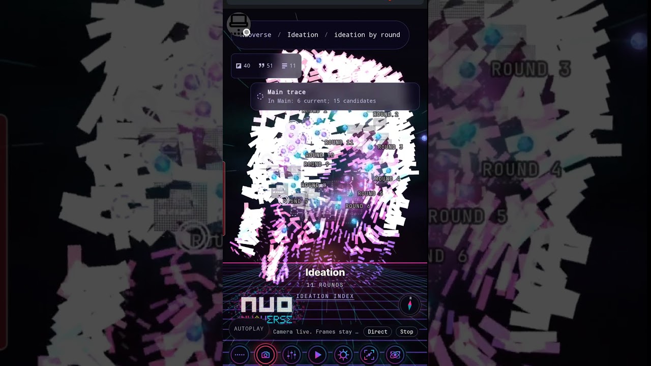 ИU◊VΣRS3 ∫DΣΔTI∅N: CΔM FΣ3D (0x7EA.10.03 Δ1) #knowledgegraph #aiapplications #ideation