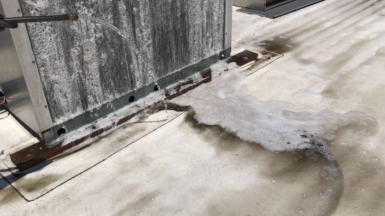 Condenser Cleaning Nu Brite YouTube